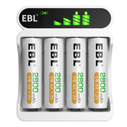 EBL 碳性电池5/7号 各4粒