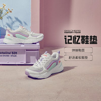 SKECHERS 斯凯奇 夏季女鞋女款老爹鞋镂空网面熊猫鞋休闲透气