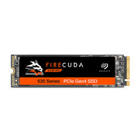 PLUS会员：SEAGATE 希捷 ZP1000GV30012 FireCuda 520 NVMe M.2固态硬盘 1TB（PCIe 4.0）