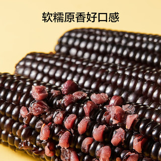 京东京造 鲜食黑糯玉米2.5kg（10支）花青素非转基因当季玉米