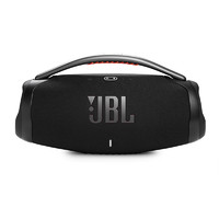 JBL 杰宝 BOOMBOX3 音乐战神三代 便携户外音箱 IP67防尘防水 Hifi音质(黑色)