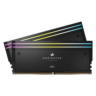 USCORSAIR 美商海盗船 统治者泰坦 DDR5 6600MHz RGB 台式机内存 灯条 C32