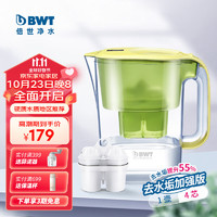 BWT 倍世 净水壶滤水壶净水器家用 欧洲镁离子滤芯 益家4.2L大容量厨房客厅通用 1壶4芯去水垢