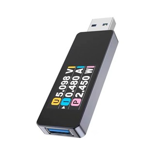 ITGZ usb功率检测仪usb3.1电流表typec功率测试仪10G智能彩屏无线