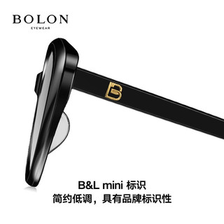 暴龙（BOLON）近视眼镜框23年猫眼板材光学镜架可配度数女BJ3187 B60-浊水浅茶 框+优可视高清1.60(600度内)