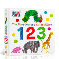 英文原版 好饿的毛毛虫123，the Very Hungry Caterpillar‘s 123