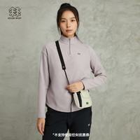 KOLON SPORT/可隆长袖 女子户外轻量透湿运动内搭休闲T恤 LKZT3WN226-PK 粉红 155/XS