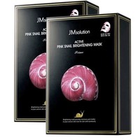 JMsolution 粉蜗牛原液提亮面膜 10片