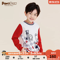 Paw in Paw PawinPaw小熊童装23年春季男童圆领针织毛衣保暖 米白色/39 110