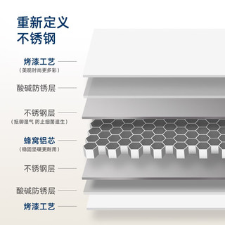 苏泊尔不锈钢卫生间洗手台一体盆洗手盆柜组合洗漱台浴室柜陶瓷一体盆 100cm+智能圆镜+陶瓷一体盆