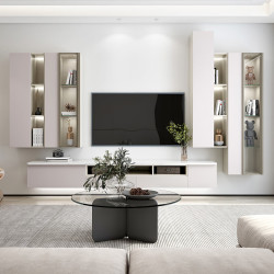 sogal索菲亚茶几电视柜客厅家具电视柜落地置物组合柜地柜餐边红酒柜