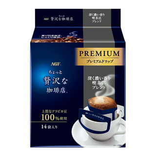 AGF 奢华咖啡店 高级挂耳咖啡 混合口味 112g