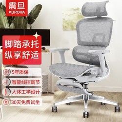 AURORA 震旦 电脑椅人体工学可升降办公室用轻奢耐用书房电竞座椅子