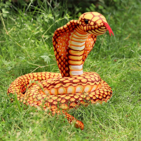 菲菲熊仿真蛇毛绒玩具搞怪蟒蛇公仔黄金蟒大号蟒蛇玩偶玩具男生 黄