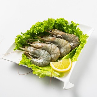 大洋世家 厄瓜多尔白虾 单只60-70g 1.5kg
