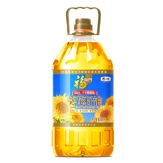 plus会员:福临门 食用油 精炼一级葵花籽油6.18L