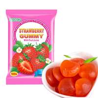 可康水果软糖马来西亚果汁橡皮糖qq糖果儿童零食喜糖 草莓软糖100g