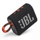 JBL 杰宝 GO3 2.0声道 便携式蓝牙音箱 黑拼橙色