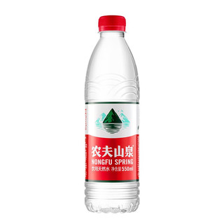 农夫山泉 饮用天然水  550mL 6瓶