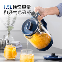 Morphy Richards 摩飞 电器（Morphyrichards）养生壶1.5L大容量 MR6089蓝