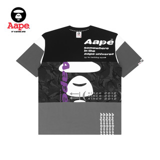 Aape 男士圆领短袖T恤 AAPTEM0680XXG