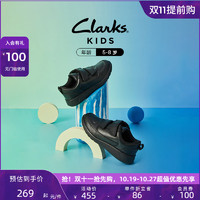 Clarks 其乐 童鞋春秋季男女童经典时尚休闲百搭小黑鞋舒适运动鞋