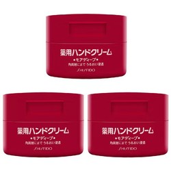 SHISEIDO 资生堂 尿素红罐护手霜 100g 3瓶装