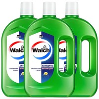 Walch 威露士 多用途消毒液衣物家居多用途非84次氯酸消毒水 青柠1Lx3瓶