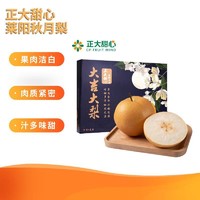 CP 正大食品 正大甜心 山东莱阳秋月梨 中果 6粒水果礼盒 单果300-350g起