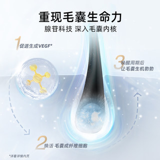 【新客试用】拜耳康王育发腺苷小银瓶固发赋活头皮防脱精华液10ml