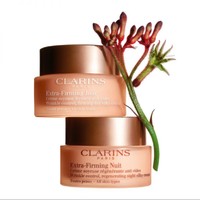 CLARINS 娇韵诗 焕颜弹力霜套装 (日霜50ml+晚安霜50ml) （赠 日霜15ml*3+30ml+晚霜15ml*3）