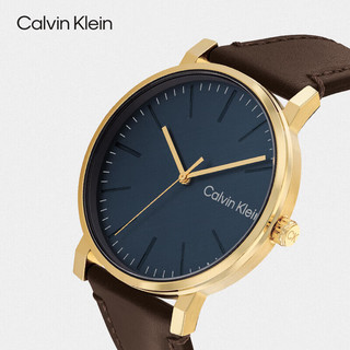 卡尔文·克莱恩 Calvin Klein 凯文克莱（Calvin Klein）CK格调款皮表带男士腕表25200261