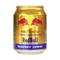 RedBull 红牛 泰国原装进口红牛维生素正品功能饮料蓝膜250ml*24罐整箱