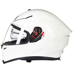 AGV K5S 摩托车头盔 亮白 L（适合57-58cm头围）