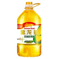 抖音超值购：金龙鱼 食用油压榨烘焙 玉米油4L