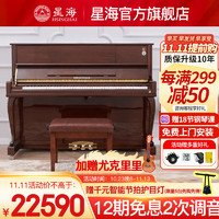 Xinghai 星海 立式钢琴  K-121E【胡桃色】