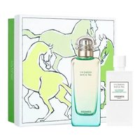 HERMÈS 爱马仕 HERMES）尼罗河花园女士淡香水100ml+身体乳80ml套盒 生日节日礼物