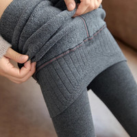 恬君蓓 SA羊脂绒打底保暖裤高腰修身收腹提臀瘦腿裤加绒连袜裤