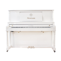 PLUS会员：Xinghai 星海 海资曼 132FJ  欧式古典立式钢琴 仿古纪念款 白色