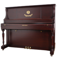 PLUS会员：Xinghai 星海 海资曼 132IBJ  欧式古典立式钢琴 出口型 棕色哑光