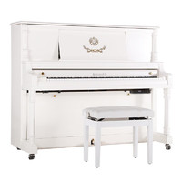 PLUS会员：Xinghai 星海 海资曼 125AF静音升级款 欧式古典立式钢琴 白色