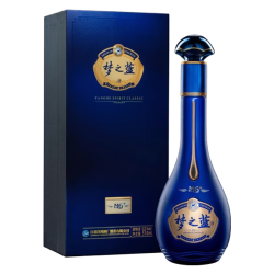 yanghe洋河蓝色经典梦之蓝梦6m6绵柔浓香型白酒宴请送礼408度550ml单