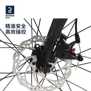 迪卡侬（DECATHLON）公路车RC120碟刹铝架铝碳前叉盘式制动器骑行轻量赛车带车铃-NEW RC120 DISC 平把 L