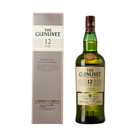 格兰威特12年苏格兰威士忌公升装40% 1L