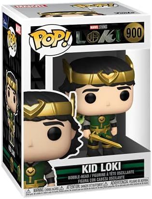 Funko Pop! 漫威：Loki - Kid Loki，多色，3.75 英寸（约 9.53 厘米）