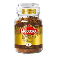 抖音超值购：Moccona 摩可纳 经典8号 冻干速溶咖啡粉 50g