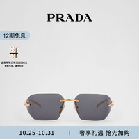PRADA/普拉达女士Prada Runway太阳眼镜墨镜 石板灰镜片