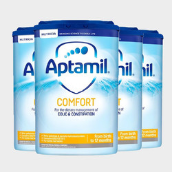 Aptamil 爱他美 英国爱他美Comfort半水解奶粉适度低敏乳糖配方奶粉 800g/罐 1罐 全阶段