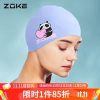 洲克ZOKE成人泳帽硅胶防水护发护耳男女通用游泳帽 623603209-1
