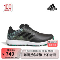 adidas 阿迪达斯 高尔夫球鞋男23新品S2G SL BOA时尚炫酷运动男鞋 黑色 42码